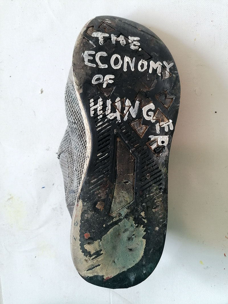 The Economy of Hunger (shoe)